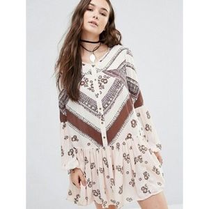 🎉HP🎉Free People Floral Tunic Dress